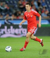 Fussball International Testspiel: Alexander Ryazantsev (Russland)
