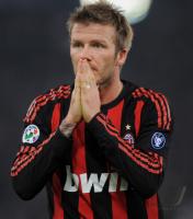 FUSSBALL SERIE A:  BECKHAM  (AC Mailand)