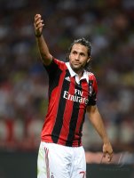 FUSSBALL SERIE A:  AC Mailand - Juventus Turin