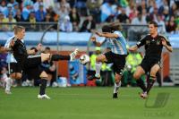 FUSSBALL WM 2010, VIERTELFINALE: ARGENTINIEN - DEUTSCHLAND
