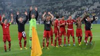 FUSSBALL INTERNATIONAL CHL VIERTELFINALE 12/13: JUBEL FC Bayern Muenchen