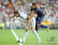 FUSSBALL Primera Division/Super Cup 2012: Real Madrid  - FC Barcelona
