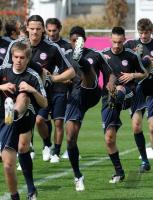Fussball 1. Bundesliga: Training beim FC Bayern Muenchen