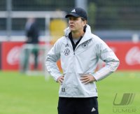 Fussball Training Deutsche Nationalmannschaft in Stuttgart: Bundestrainer Flick (Deutschland)