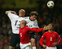 FUSSBALL Lnderspiel Spielszene Wales - Deutschland
