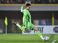 FUSSBALL INTERNATIONAL: Torwart Ciprian Tatarusanu (Rumaenien)