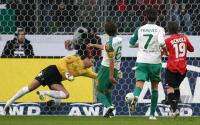 Fussball 1. Bundesliga: Hannover - Bremen