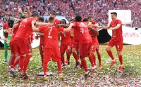 Fussball 1. Bundesliga Saison 18/19: Meister FC Bayern Muenchen