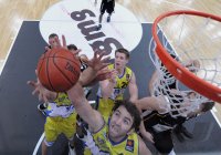 Basketball  1. Bundesliga  10/11  Walter Tigers Tuebingen - Phoenix Hagen