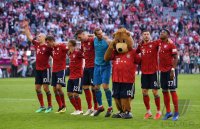 Fussball 1. Bundesliga Saison 18/19: FC Bayern Muenchen - Bayer 04 Leverkusen