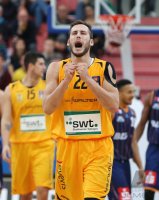 Basketball 1. Bundesliga 15/16 Hauptrunde: Walter Tigers Tuebingen - Eisbaeren Bremerhaven