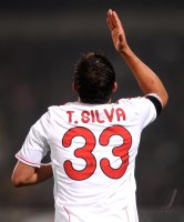 FUSSBALL SERIE A:  JUBEL Thiago Silva (AC Mailand)