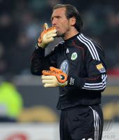 FUSSBALL, 1. BUNDESLIGA, 19. Spieltag: Wolfsburg - Koeln