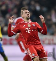 Fussball International CHL Saison 13/14: Franck Ribery (FC Bayern Muenchen)