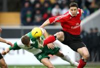 Fussball 1. Bundesliga: Wolfsburg - Hamburg