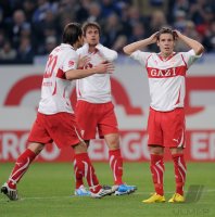 Fussball 1. Bundesliga  Saison 2010/2011: FC Schalke 04  - VfB Stuttgart