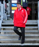 Fussball 1. Bundesliga : Trainer Louis van Gaal (FCB)