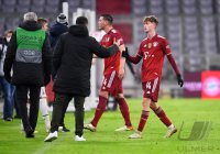 Fussball 1. Bundesliga Saison 21/22: FC Bayern Muenchen - Borussia Moenchengladbach