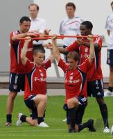 Fussball 1. Bundesliga: Training beim FC Bayern Muenchen