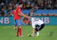 FUSSBALL WM 2010  HALBFINALE:  Deutschland - Spanien