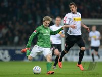 Fussball 1. Bundesliga  Saison 11/12:  SV Werder Bremen - Borussia Moenchengladbach