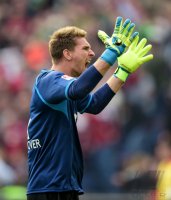 Fussball, 1. Bundesliga  Saison 2013/2014: Hannover 96 -  Hamburger SV