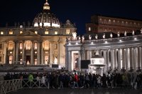 Vatikan / Rom: Trauer nach dem Tod von Papst Franziskus I.