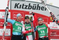Ski Alpin  Herren  SUPER G  Kitzbuehel 2009
