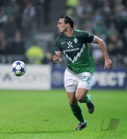 Fussball Champions League  Saison 2010/2011: Hugo Almeida (SV Werder Bremen)