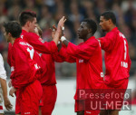 FUSSBALL 1. Bundesliga Spielszene VfB Stuttgart  -  SC Freiburg