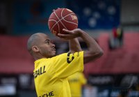 Basketball 1. Bundesliga 23/24: Tigers Tuebingen - EWE Baskets Oldenburg