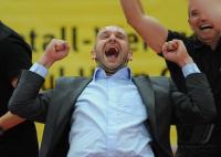 Volleyball 1. Bundesliga  09/10  TV Rottenburg - Wuppertal Titans