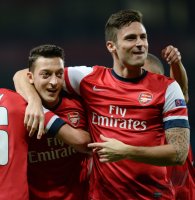 FUSSBALL  CHL  Saison 2013/2014: JUBEL Arsenal London