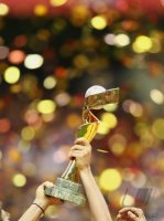 Fussball International Frauen Weltmeisterschaft  FINALE: Frauen  WM Pokal