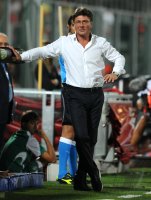 FUSSBALL SERIE A:  Trainer Walter Mazzarri (SSC Neapel)