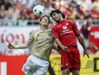 Fussball 1.Bundesliga 1. FC Kaiserslautern - FC Bayern Muenchen