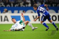 FUSSBALL, 1. BUNDESLIGA, 6. Spieltag: Schalke - Wolfsburg