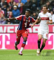 Fussball 1. Bundesliga Saison 14/15: FC Bayern Muenchen - VfB Stuttgart