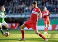 FUSSBALL, 1. BUNDESLIGA, 25. Spieltag: Stuttgart, DELPIERRE Einzelaktion