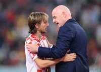 FUSSBALL WM 2022 Spiel um Platz 3: Kroatien - Marokko