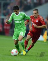 Fussball 1. Bundesliga, Saison 2012/2013:  FC Bayern Muenchen - VFL Wolfsburg