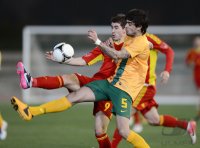 FUSSBALL INTERNATIONAL: Rumaenien - Australien