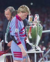 Fussball Champions League Finale 1999: Enttaeuschung   Oliver Kahn (FC Bayern Muenchen)