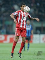 Fussball CHL  Saison 2010/2011:  Luiz Gustavo (FC Bayern Muenchen)