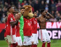 Fussball 1. Bundesliga Saison 2016/2017: FC Bayern Muenchen - Borussia Dortmund