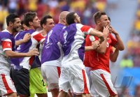 FUSSBALL WM 2014, Gruppenphase: Schweiz - Ecuador