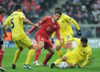 Fussball CHL  Saison 2011/2012:  FC Bayern Muenchen - FC Villarreal
