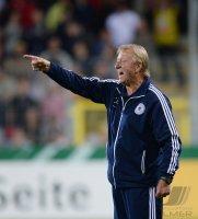 Fussball International  U 21 Laenderspiel: Trainer Horst Hrubesch (Deutschland)