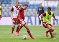Fussball 1. Bundesliga Saison 21/22: Teampraesentation FC Bayern Muenchen