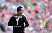 Fussball 1. Bundesliga:  Torwart Diego Benaglio (VfL Wolfsburg)